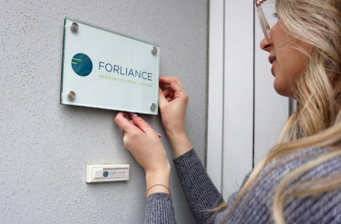 Forliance sign at Bonn office