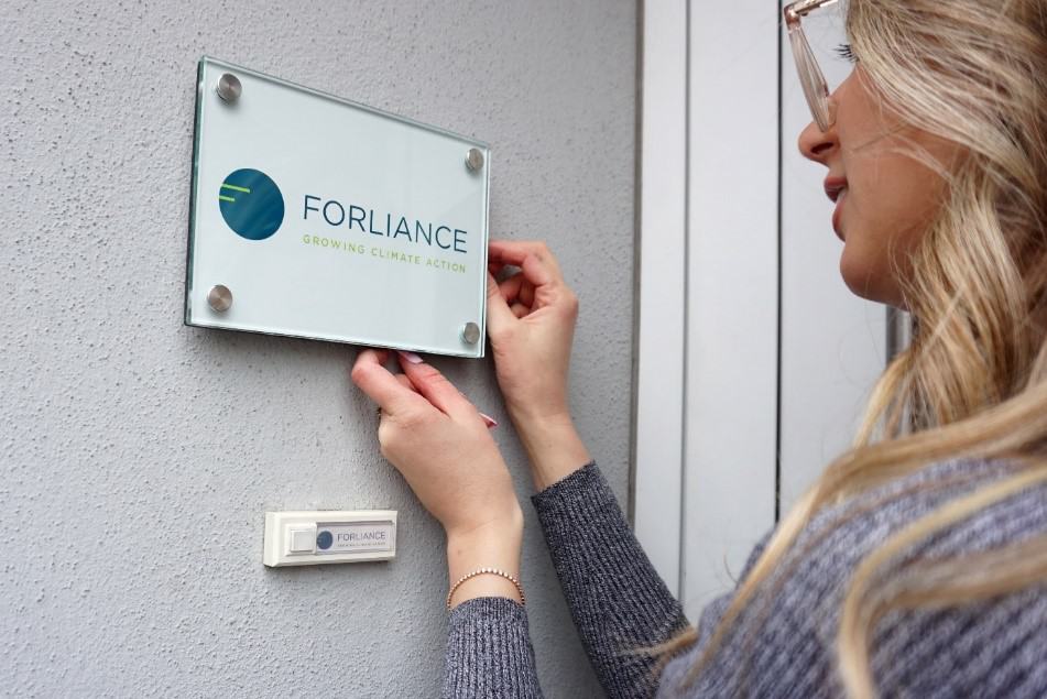 Forliance sign at Bonn office