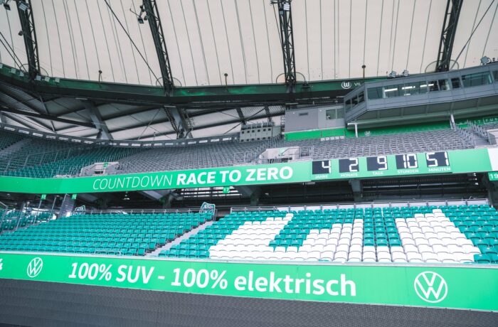 VfL Wolfsburg stadium - 'countdown to zero'